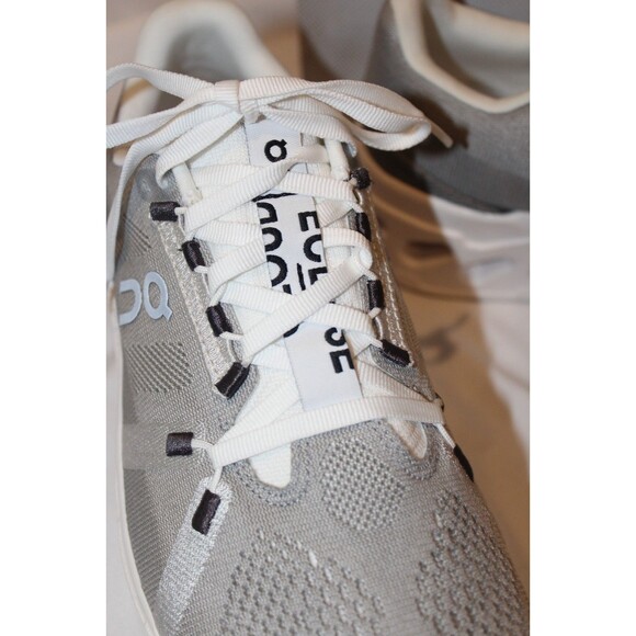 ON CLOUD WOMEN'S CLOUDECLIPSE RUNNING SHOES SNEAKERS ALLOY WHITE NIB $180 - Picture 6 of 9